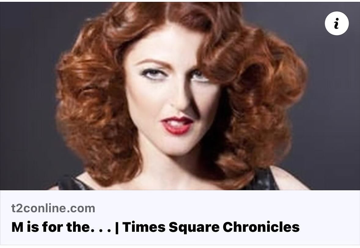 Bring your Mother to see @bettedavisaintforsissies May 15!!! Thank you @timessquarechronicles Chronicles (T2C) for this fabulous review of our SELL-OUT show! &ldquo;Sherr&rsquo;s ability to convey the mercurial nature of this iconic star is a marvel 