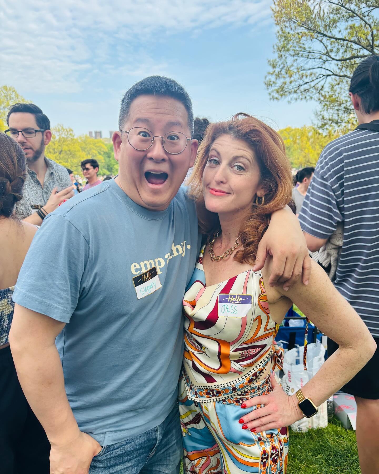 The Great Spring Picnic was Perfection! Gorgeous weather &amp; great friends ❤️ thank you @thesugaryman @richieyeee @hellofriendsnyc