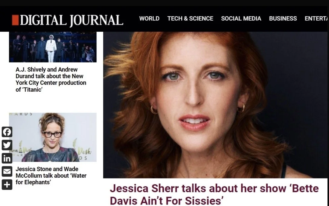 Jessica Sherr - Digial Journal Feature