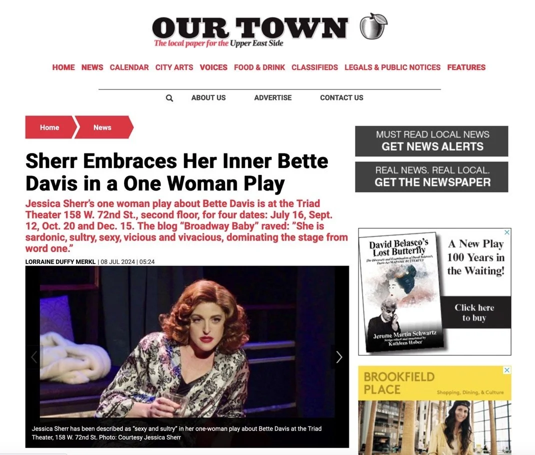 Jessica Sherr Featured in Our Town 