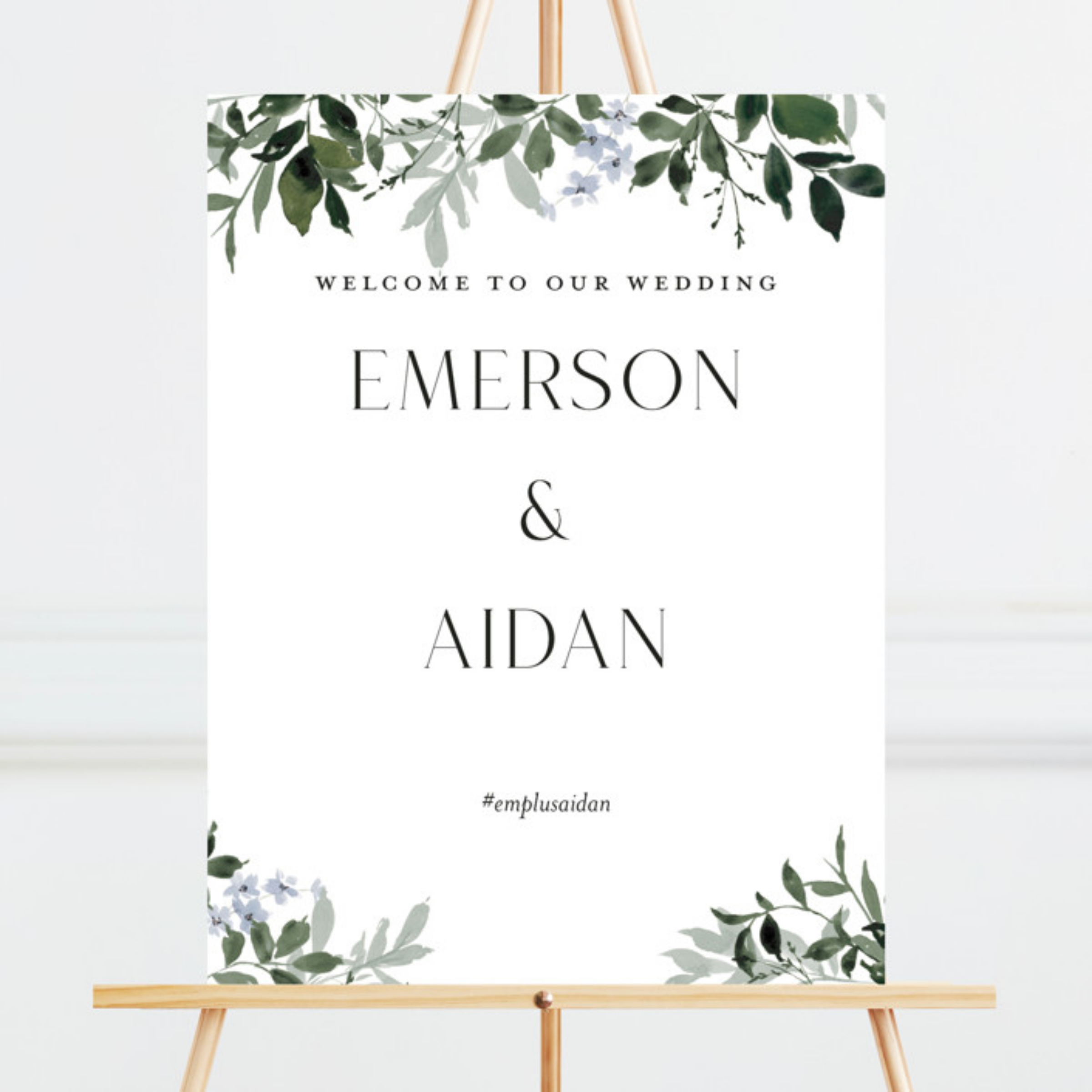 Floral Welcome by Minted