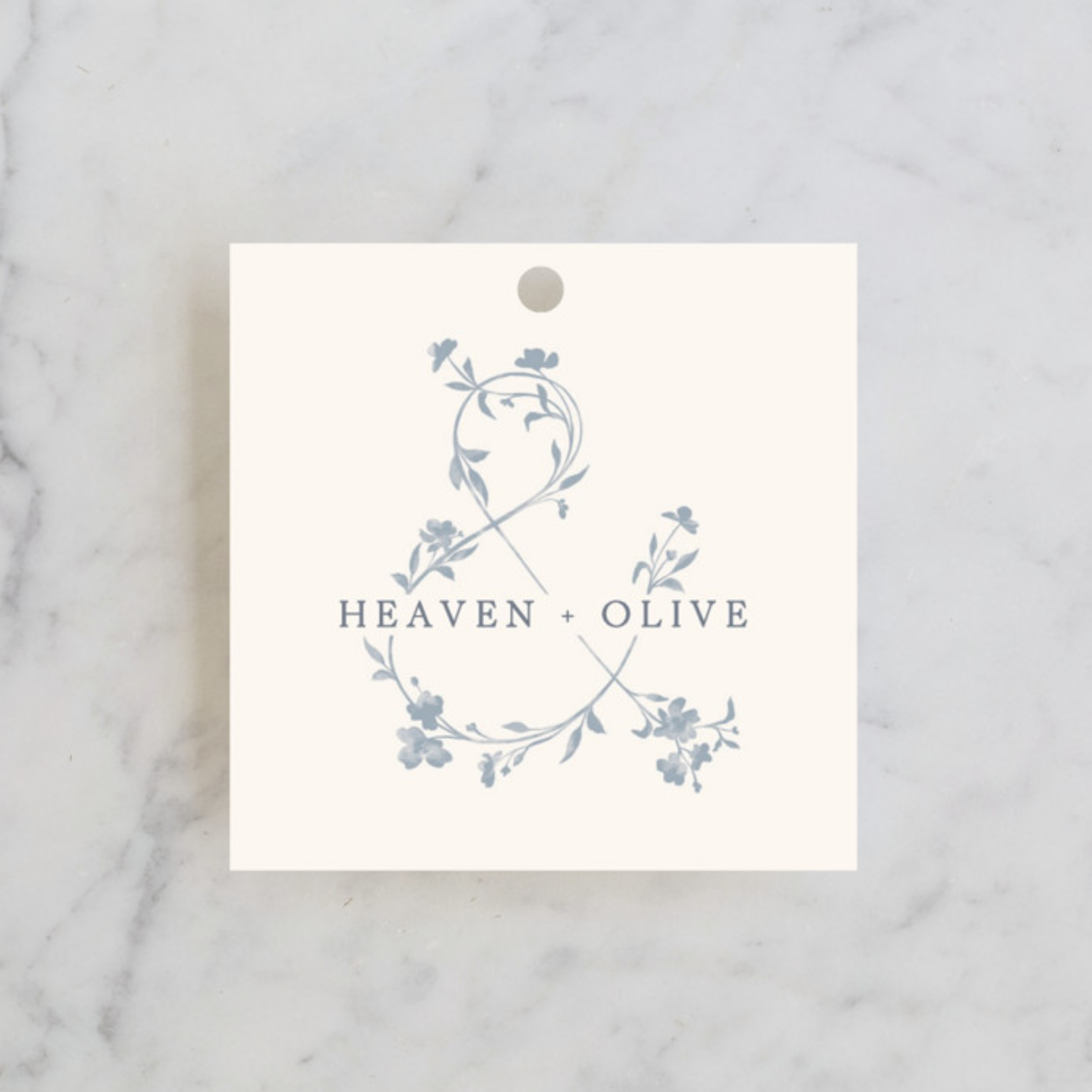 Floral &amp; Favor Tag by Minted