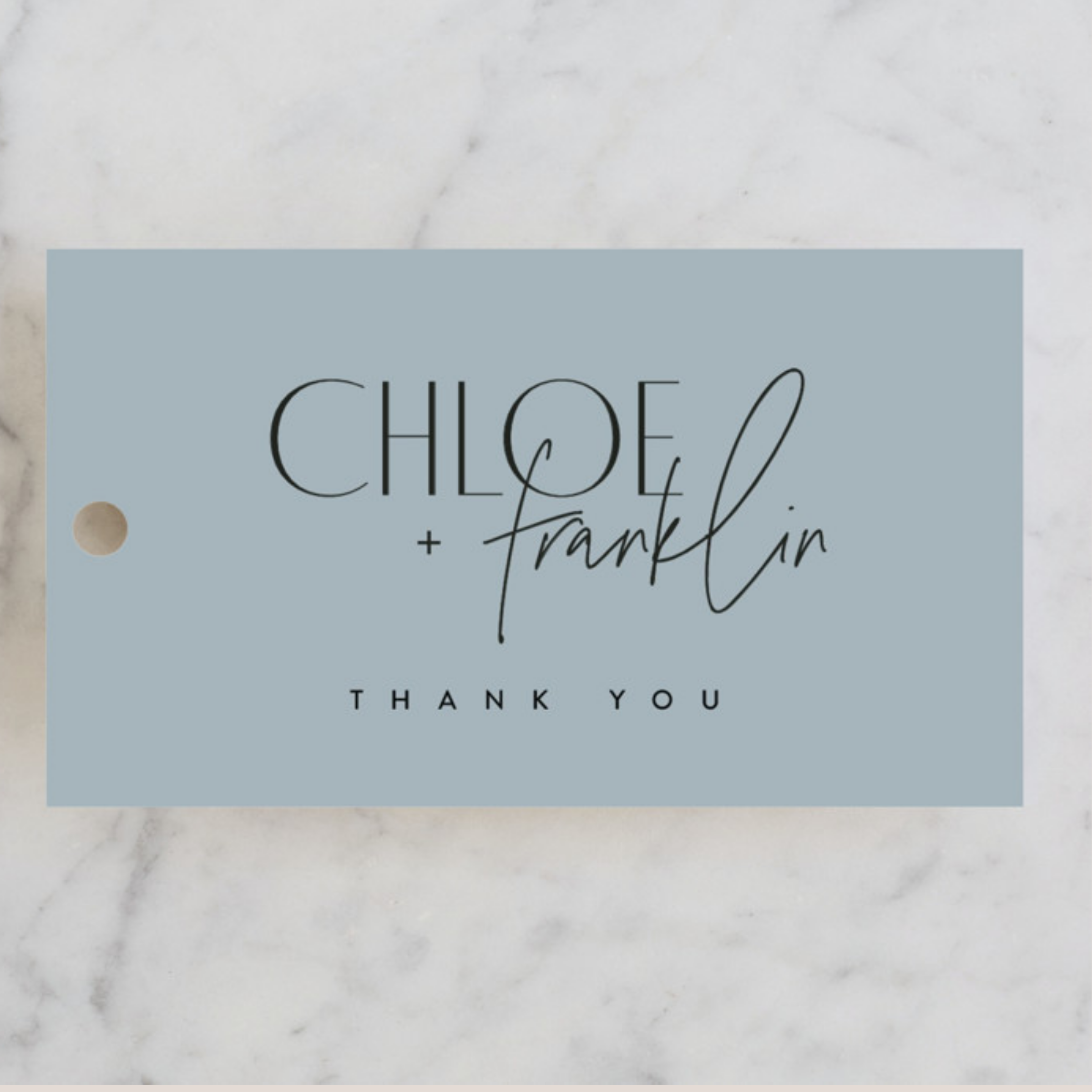 Solid Favor Tag by Minted