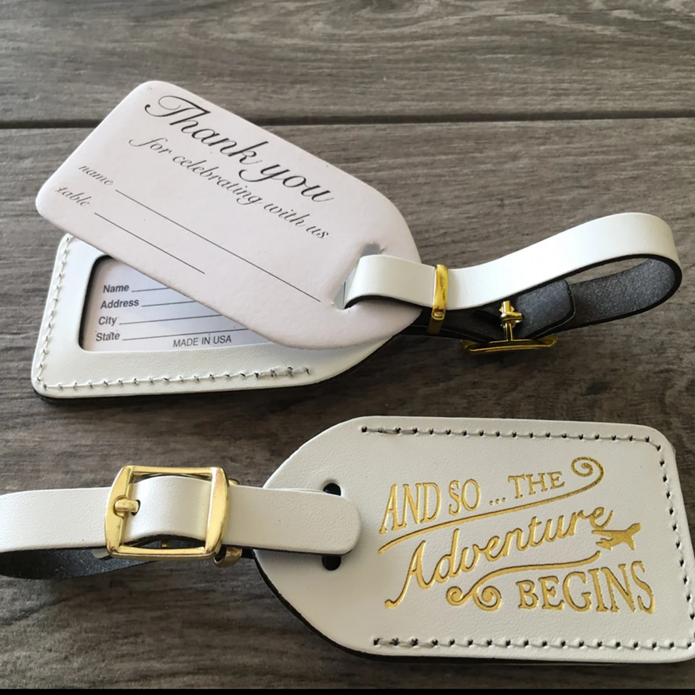 Adventure Luggage Tag by Etsy