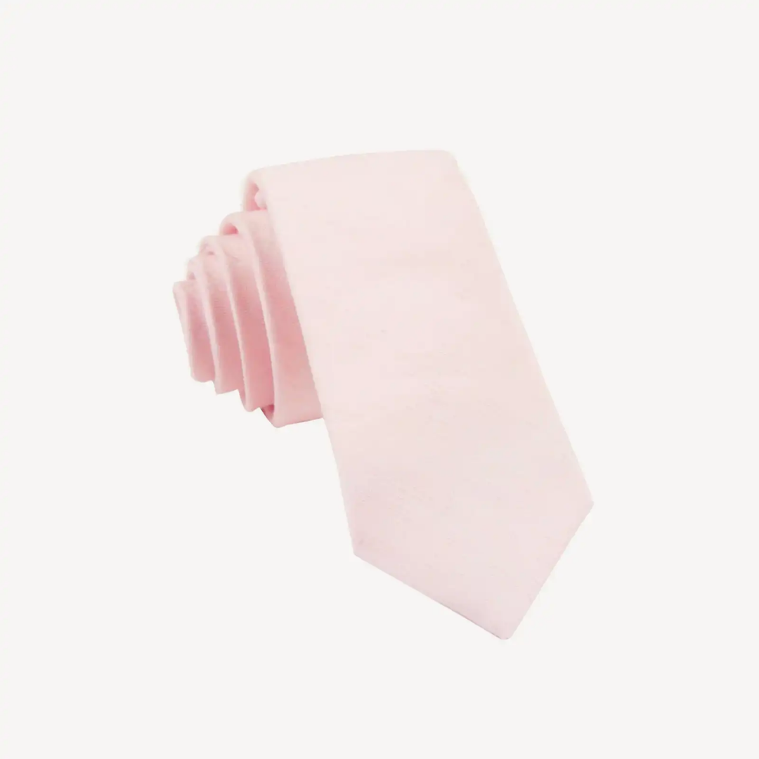 Blush Pink Tie by SuitShop