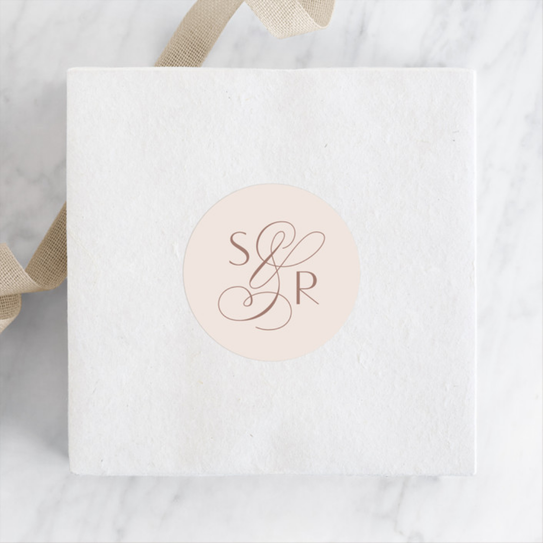 Gilded Favor Sticker by Minted