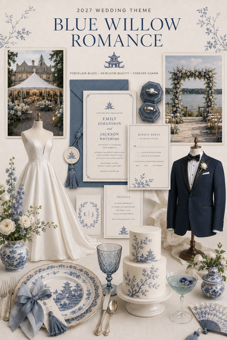 Waterfront estate wedding venue inspiration