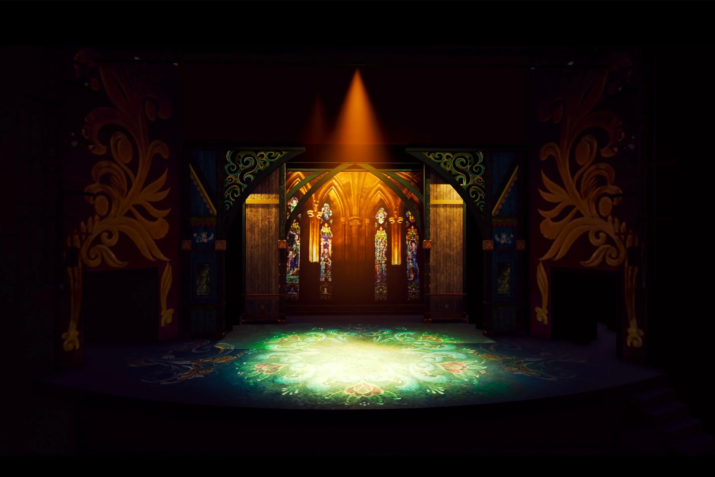 Frozen disney musical sketch renders_0006_Frozen_church.jpg