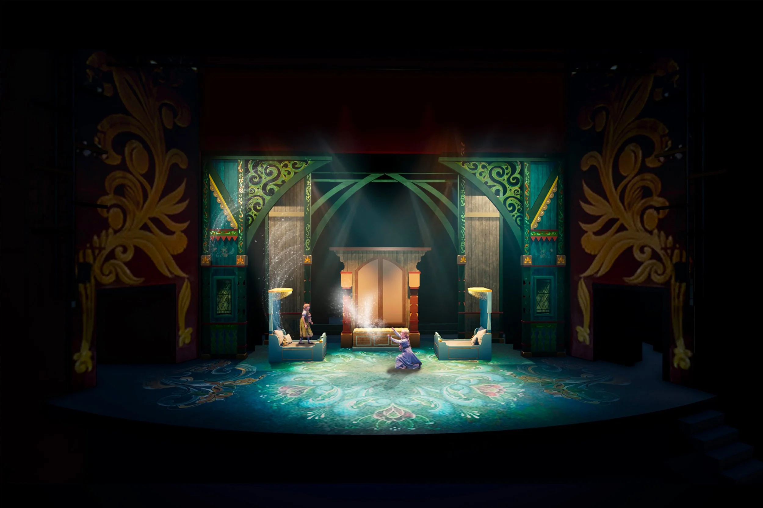 Frozen disney musical sketch renders_0008_Frozen_bedroom anna elsa.jpg