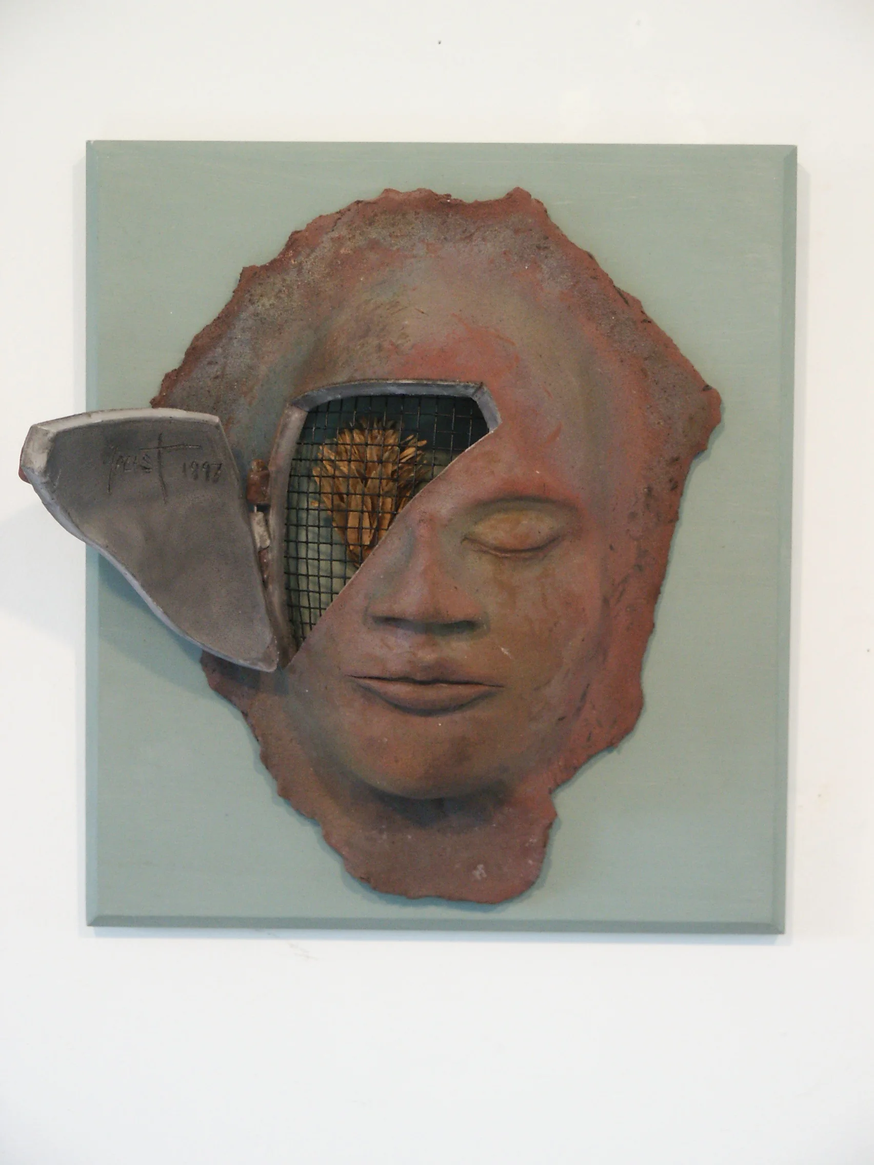 Julianna's Gift (open),&nbsp;raku fired stoneware