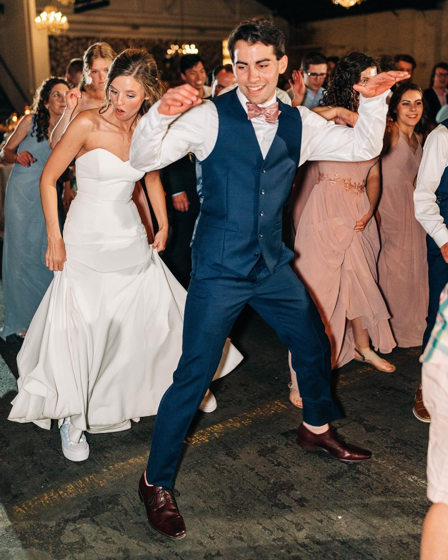 Seriously make it out to the dance floor when you go to a wedding, the guests are what makes this time. Throw all fears of dancing out the window! No body cares how coordinated you are or aren&rsquo;t! The bride and groom are just thankful your busti
