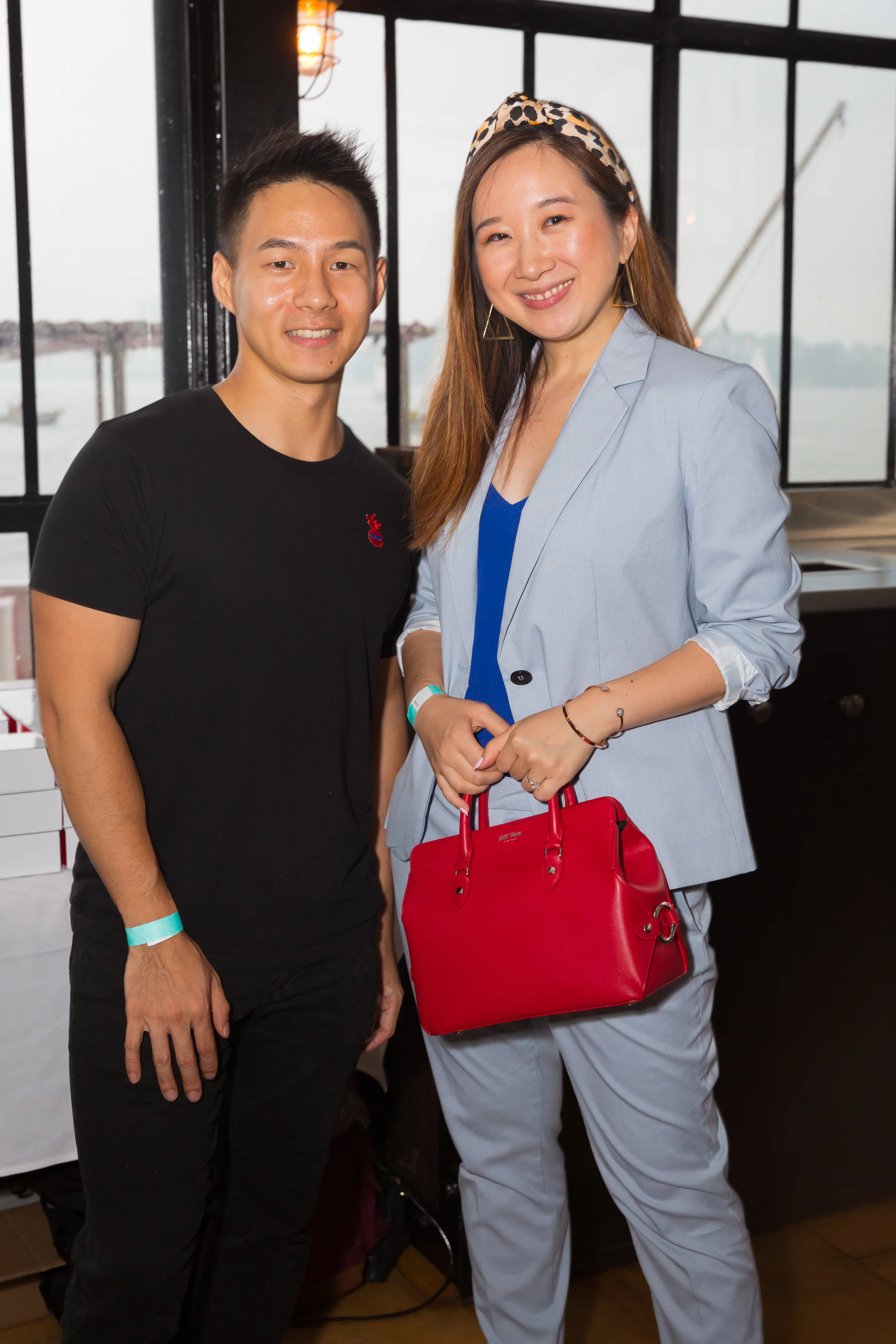 Founder of the namesake label Jeff Wan and Tricia.