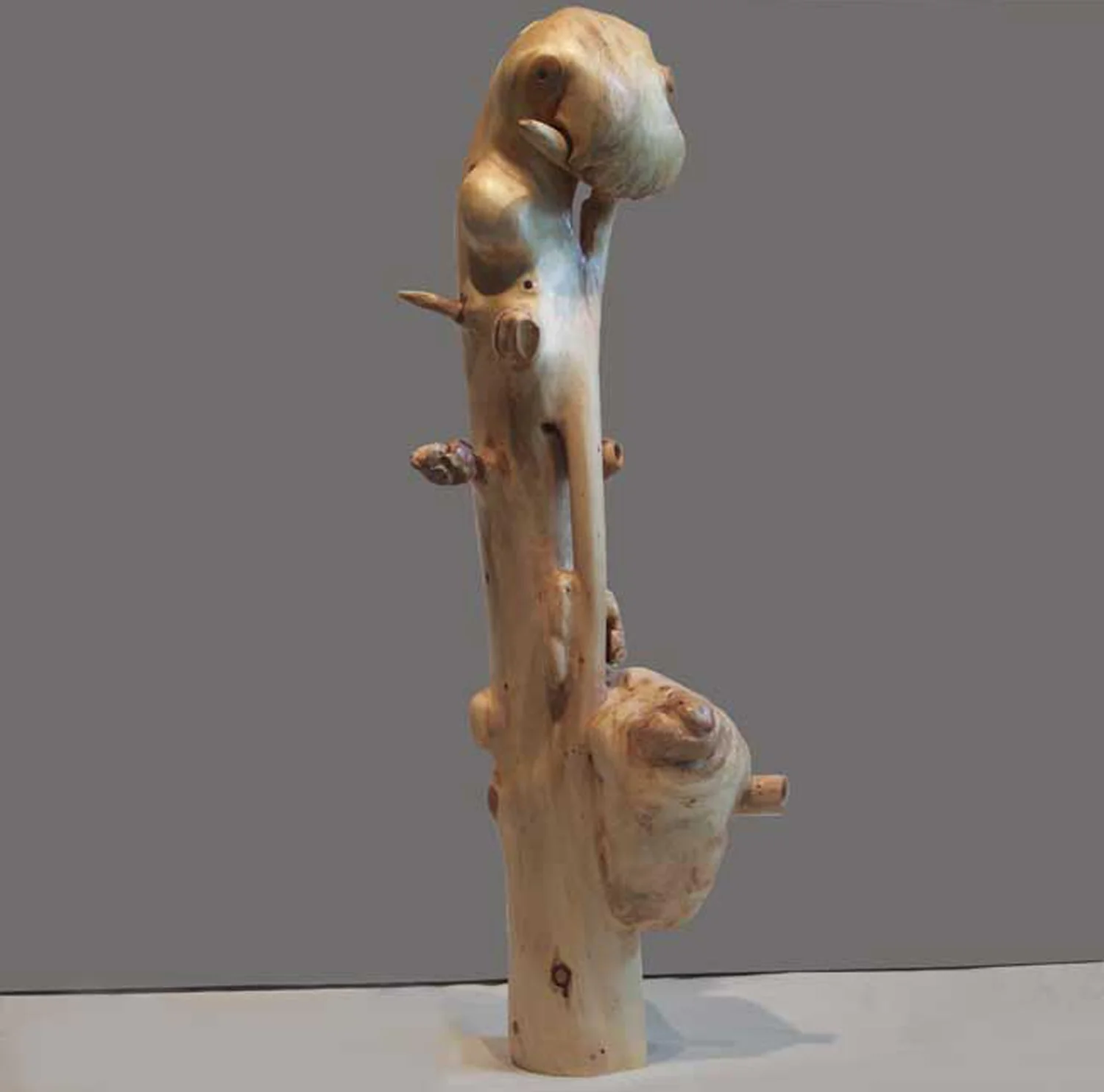 Lust: oiled wood 12"x12"x30"