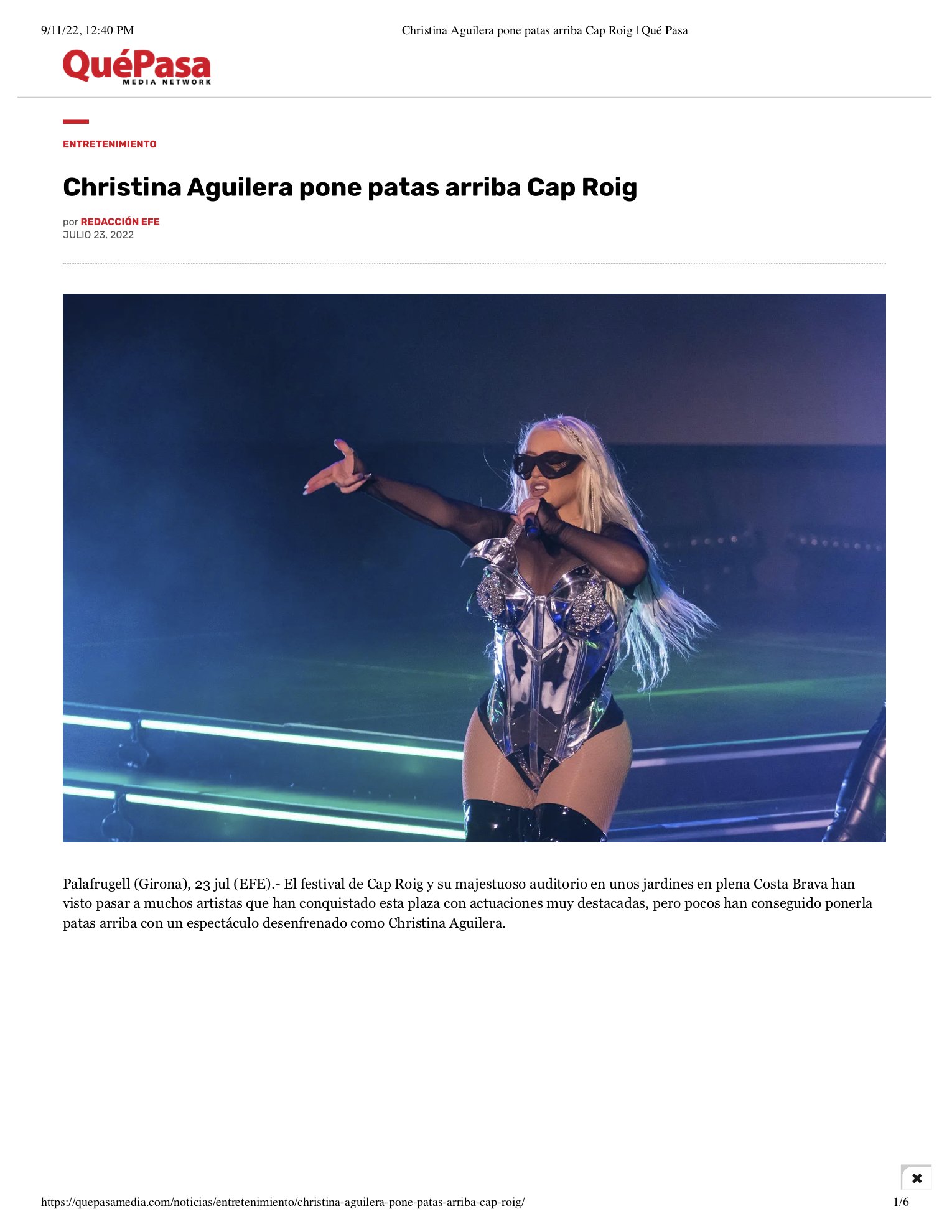 Christina Aguilera pone patas arriba Cap Roig _ Qué Pasa.jpg