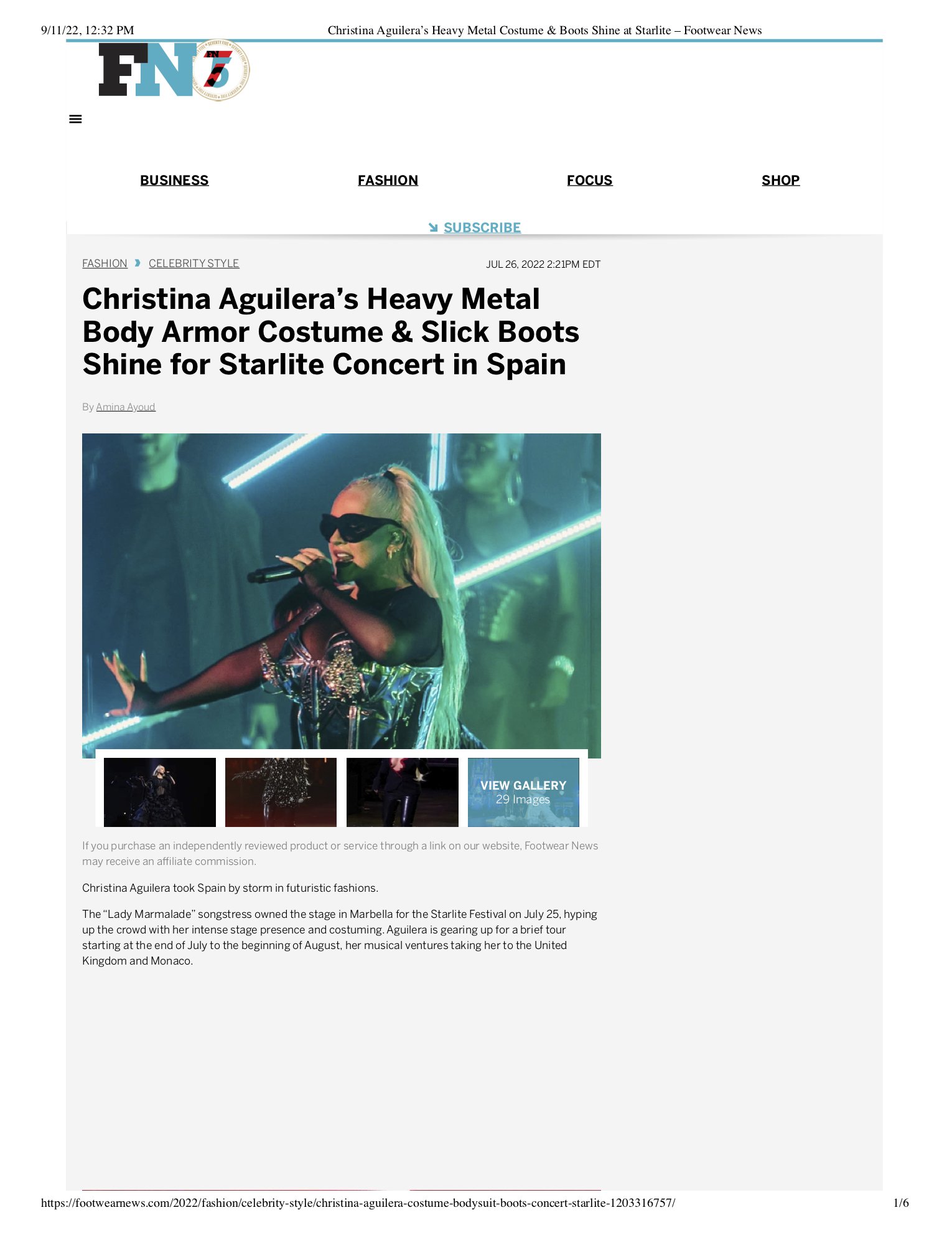 Christina Aguilera’s Heavy Metal Costum...oots Shine at Starlite – Footwear News.jpg