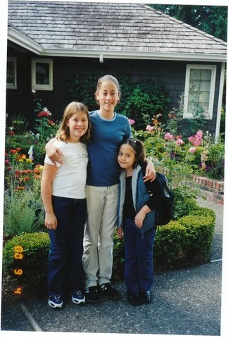 Photo: When this article was written this is how old the girls were