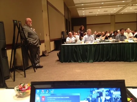 Photo: Don on the left. 