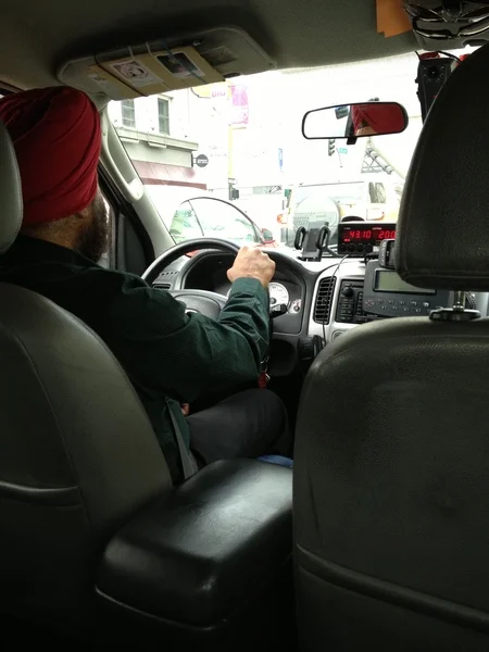 Photo: The cab driver.