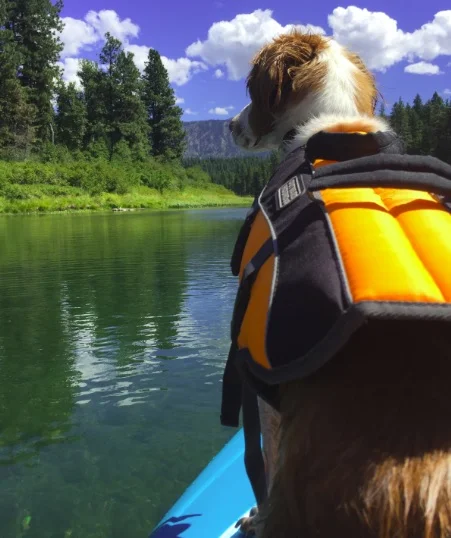 Photo: Me on my kayak trip on the Wenatchee River
