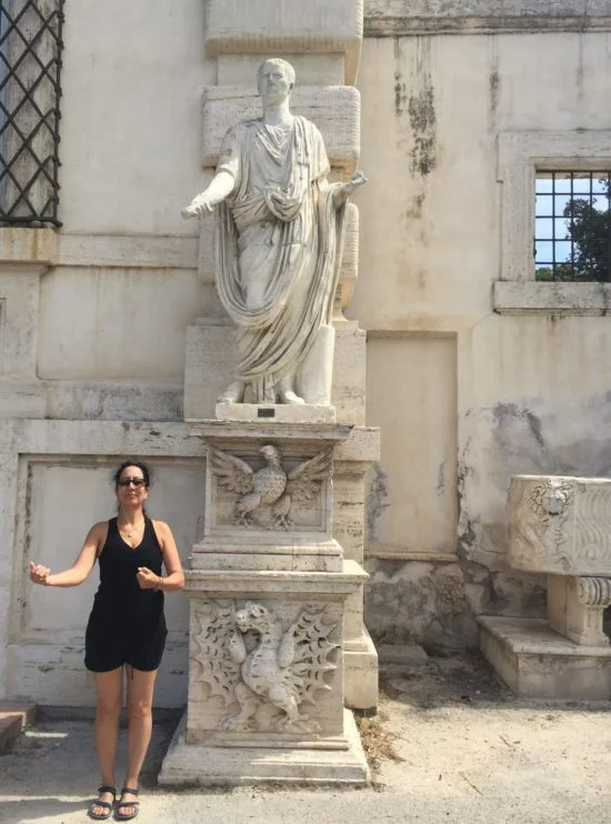 Photo: Me with an Italian Emperor