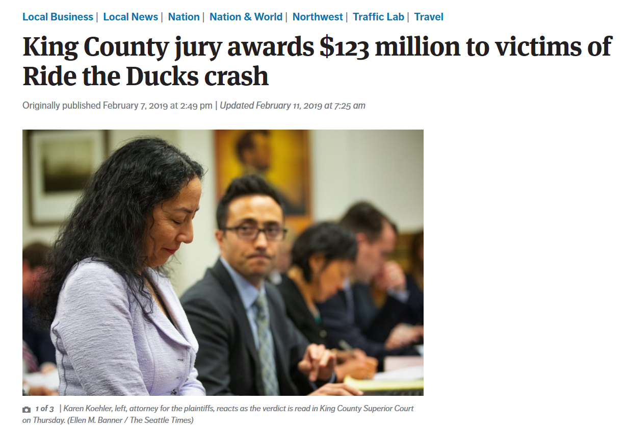 The jury's award was all we ever needed.