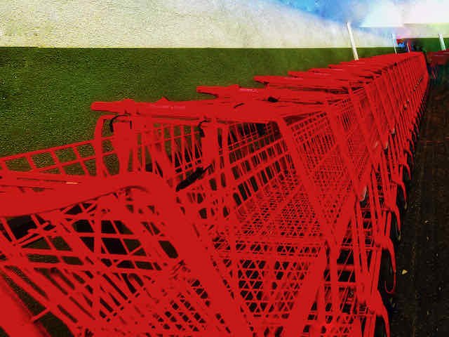 Pop Art Shopping Carts