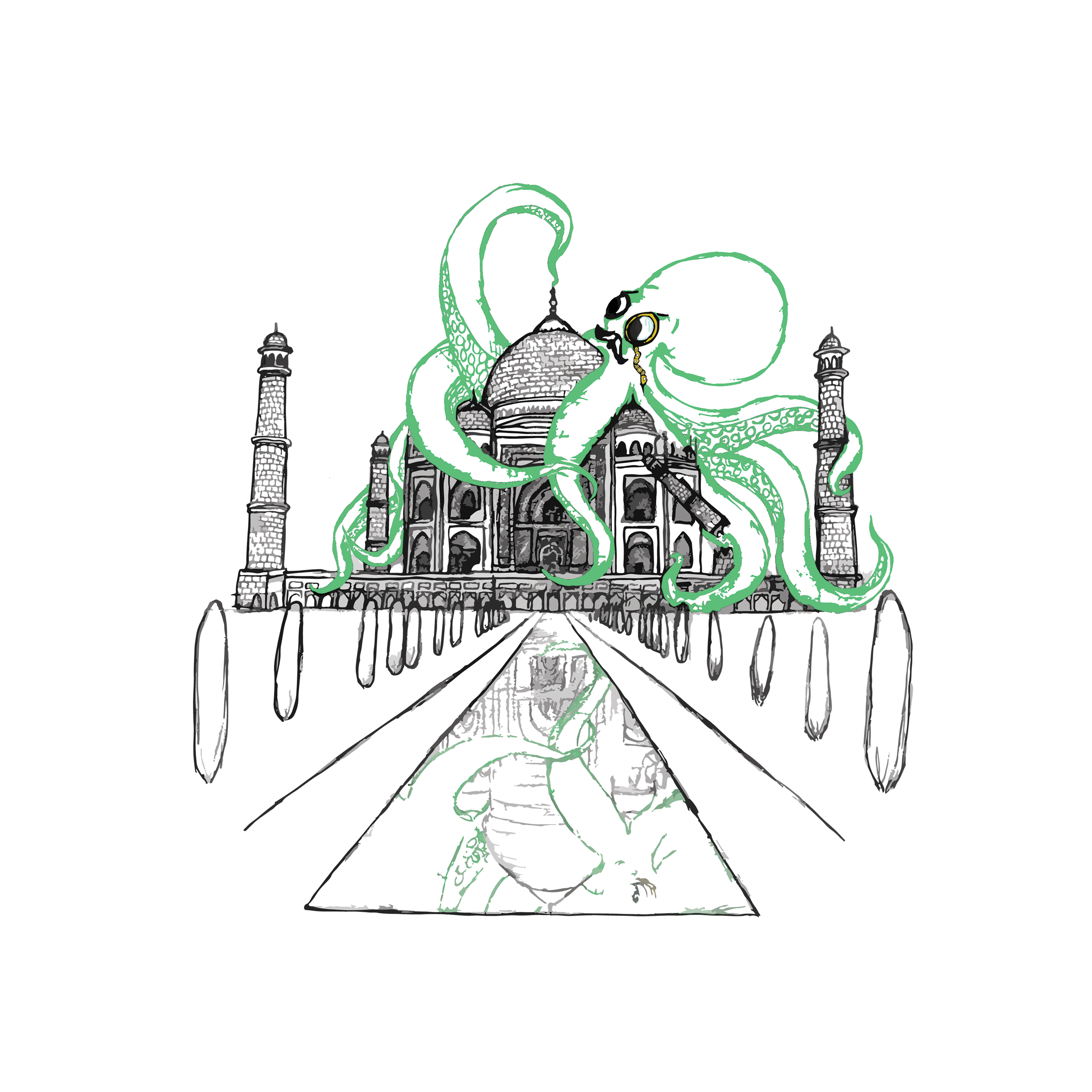 The Taj Mahal, India