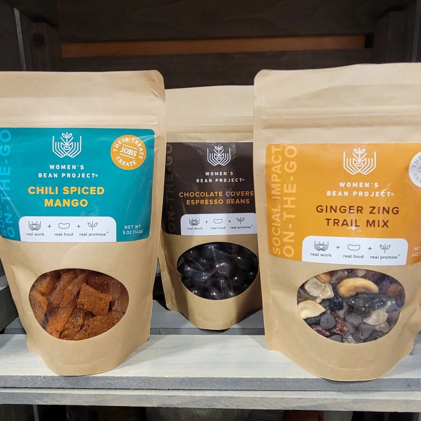 @womensbeanproject snacks are back in stock at I Heart Denver Store! Buy a bag for yourself or friends and family, and help create jobs for women in Denver.

#iheartdenverstore #giftideas #downtowndenver #snacks #womensbeanproject #denverstore #denve