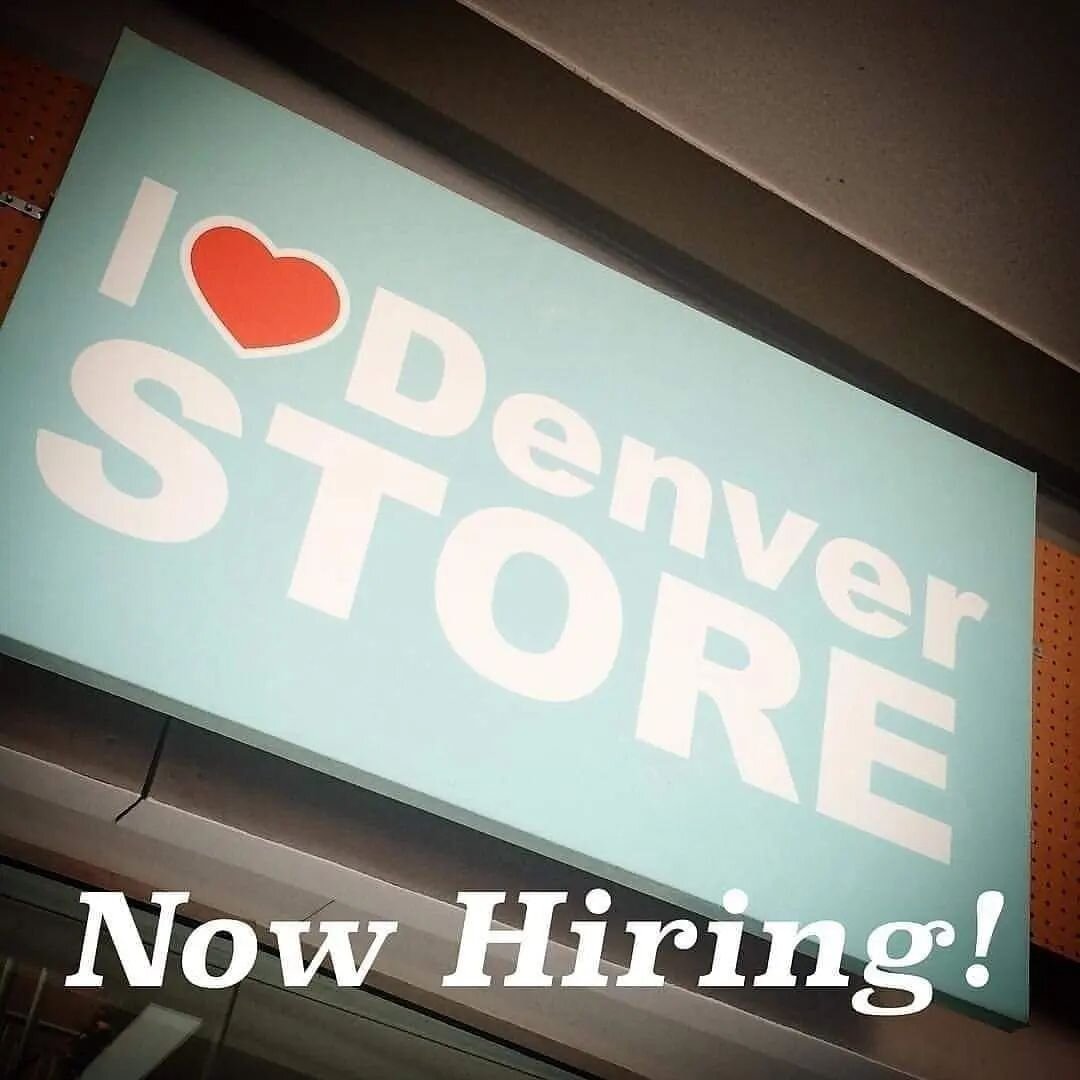 I Heart Denver Store is hiring a part-time sales associate. Apply online at iheartdenverstore.com by clicking the job application link on the homepage. 

Sales Associates work 10 - 24 hours a week starting at $17.75 per hour. New hires receive a rate