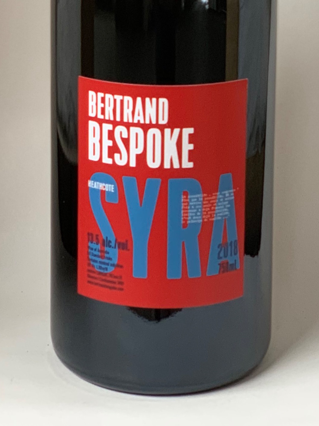 Bertrand Bespoke syrah 2022
