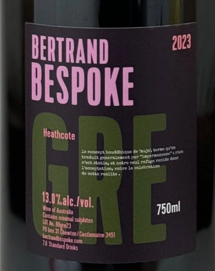 Bertrand BESPOKE grenache 2023
