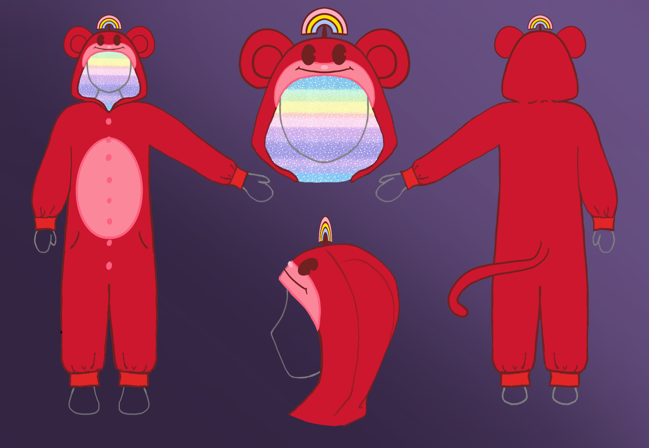 KND rainbow monkey design