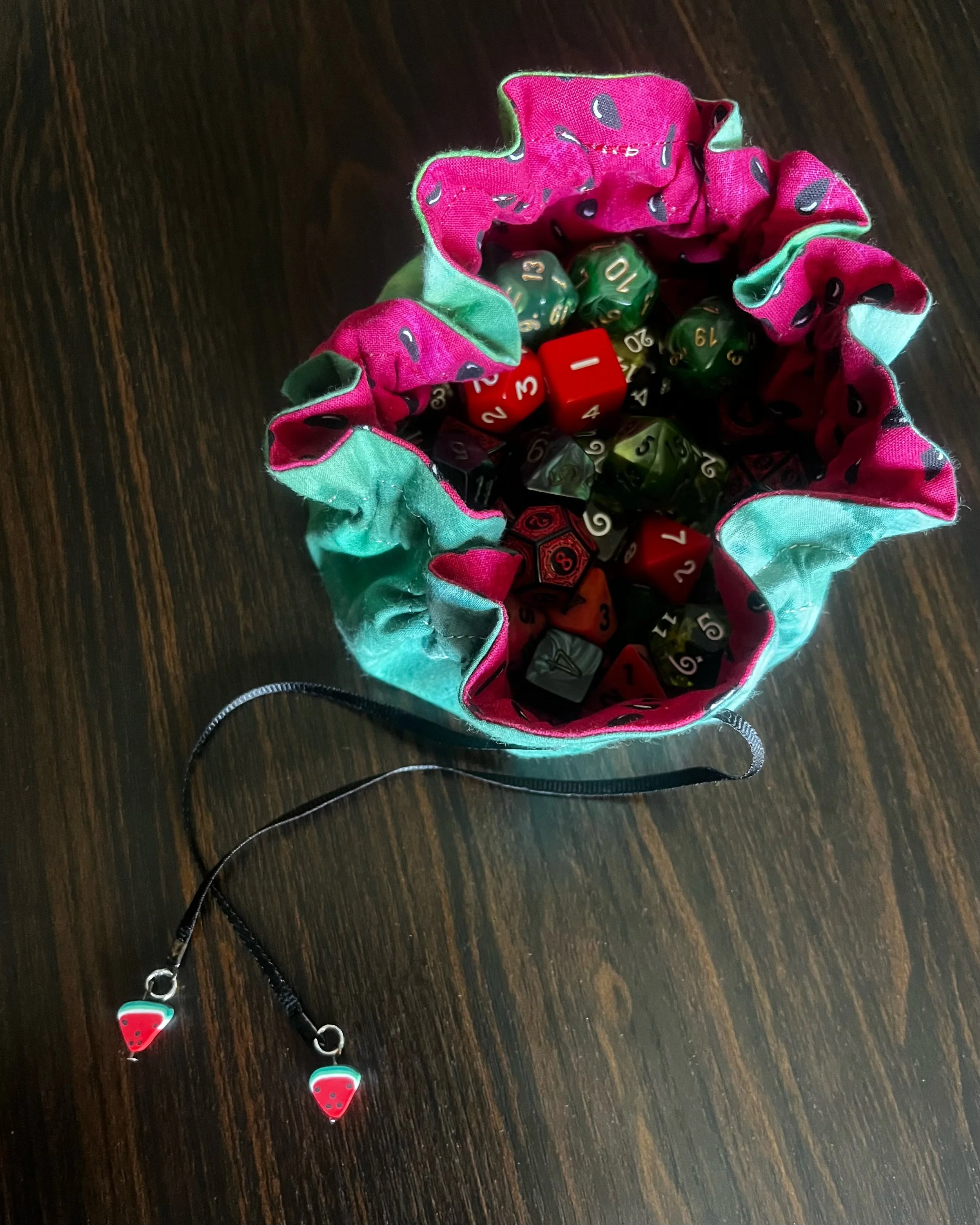 Watermelon bags (fundraising for PCRF)