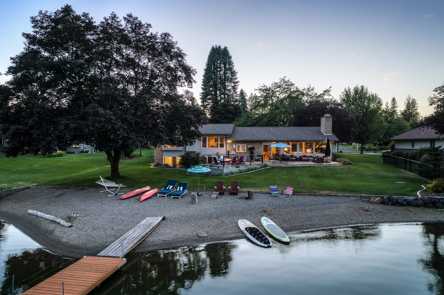 Aerial photos are great for waterfront homes!