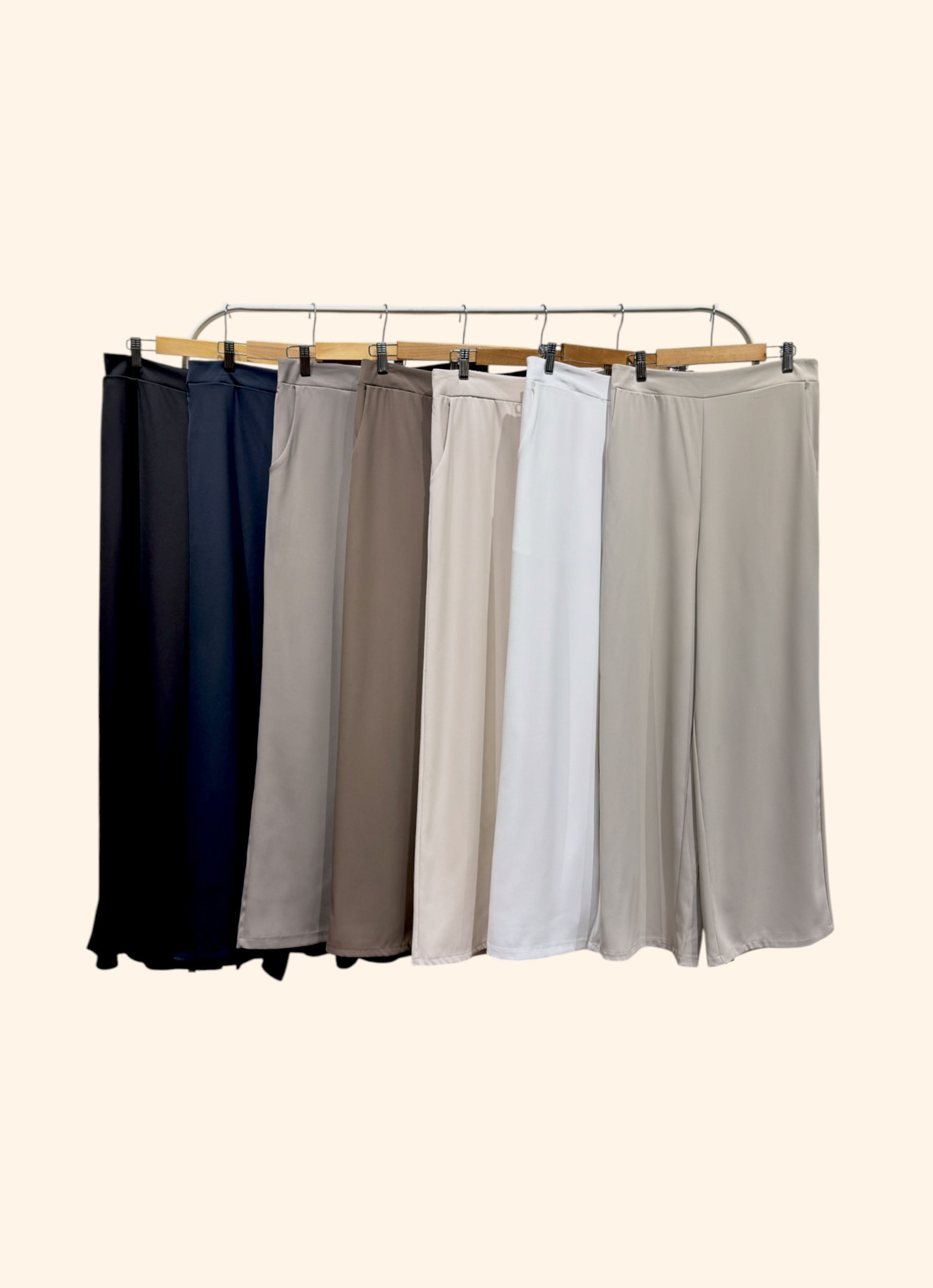 Mayla Straight-Cut Pants (Reg/Plus)