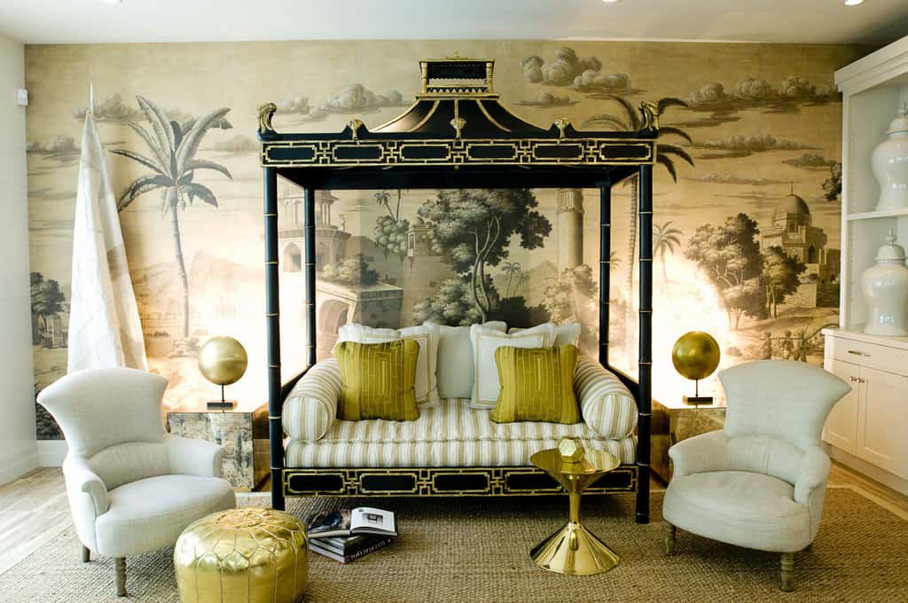 Pagoda bed is not for the faint of heart!