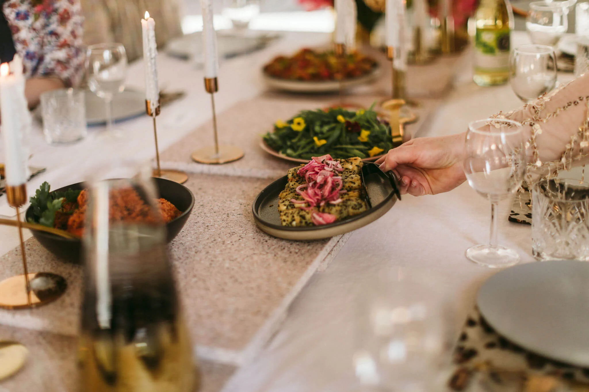 wedding catering food