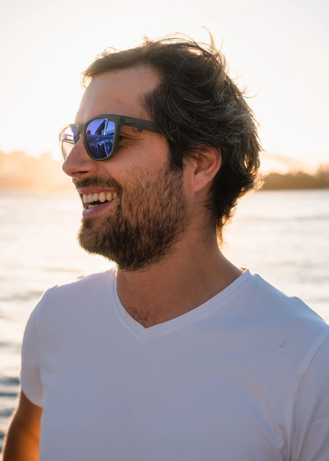 short trimmed beard