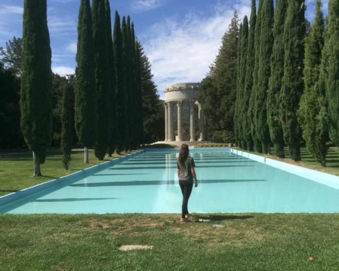 Temple to water, Woodside CA.