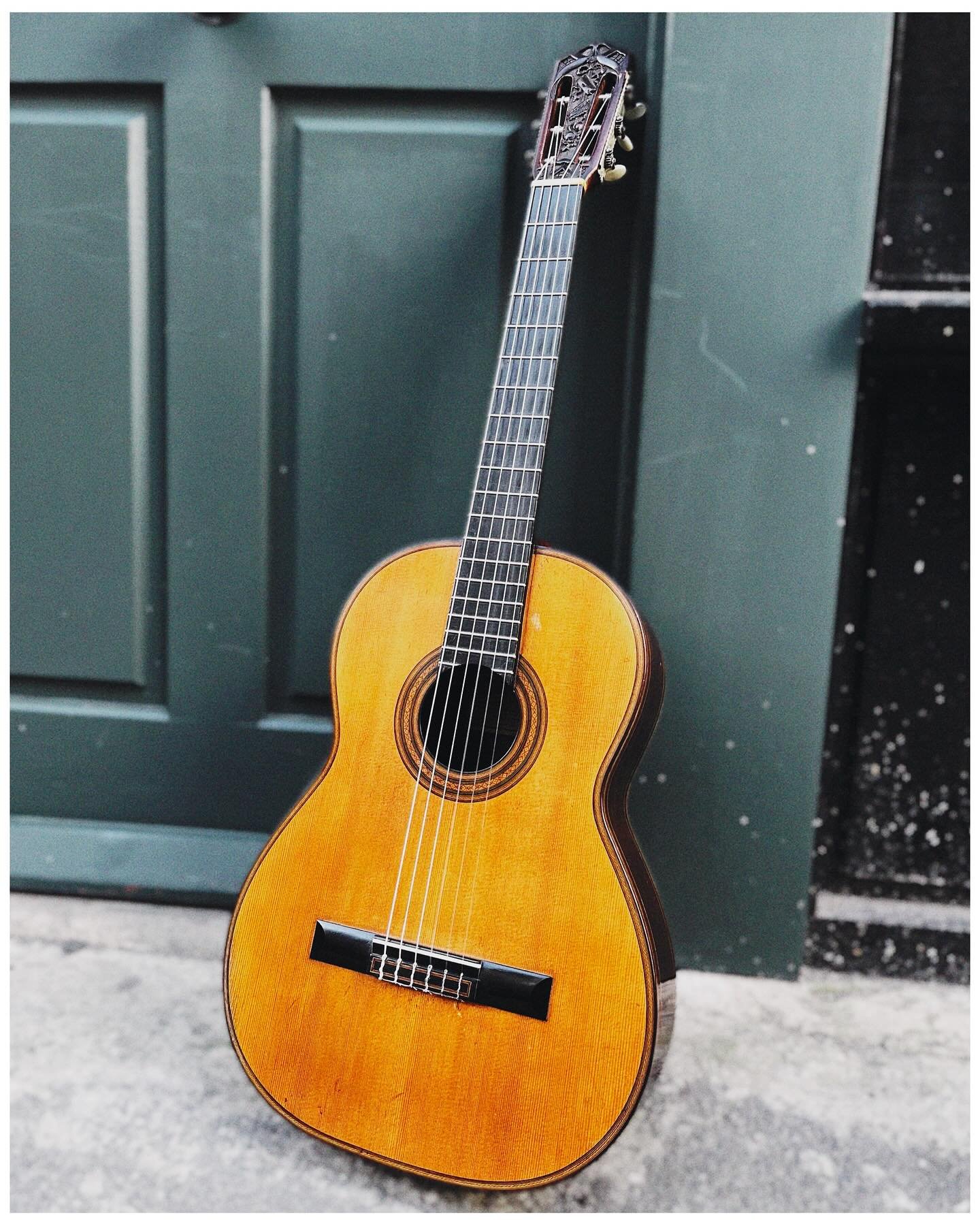This absolutely gorgeous Antonio Emilio Pascual came wandering into the workshop for a little TLC nearly 100 years after it was built! 

It&rsquo;s been in the family for generations (originally belonged to the owners grandfather) and although it has