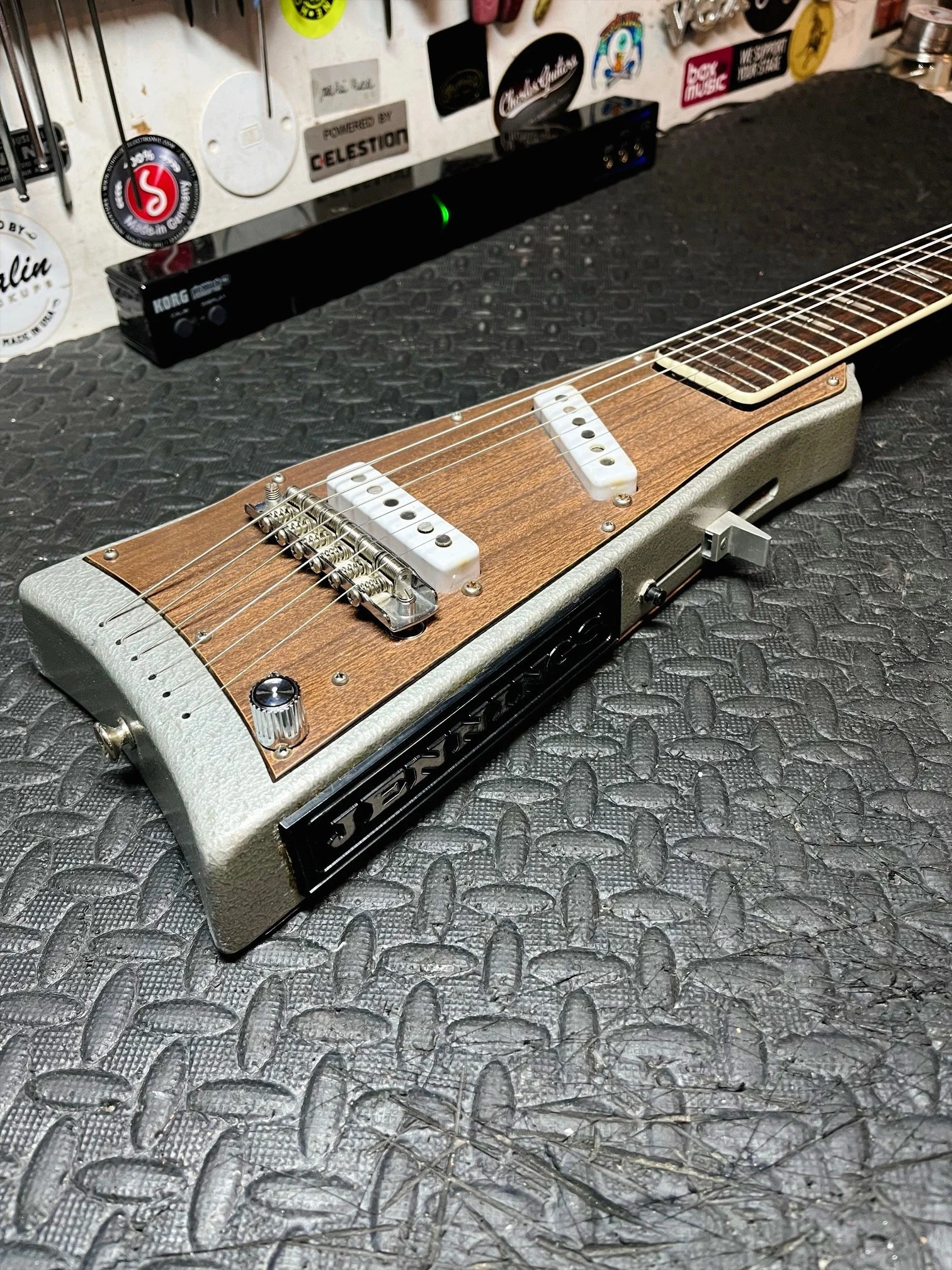 1970 Jennings Rifle Guitar Winchester Other Side
