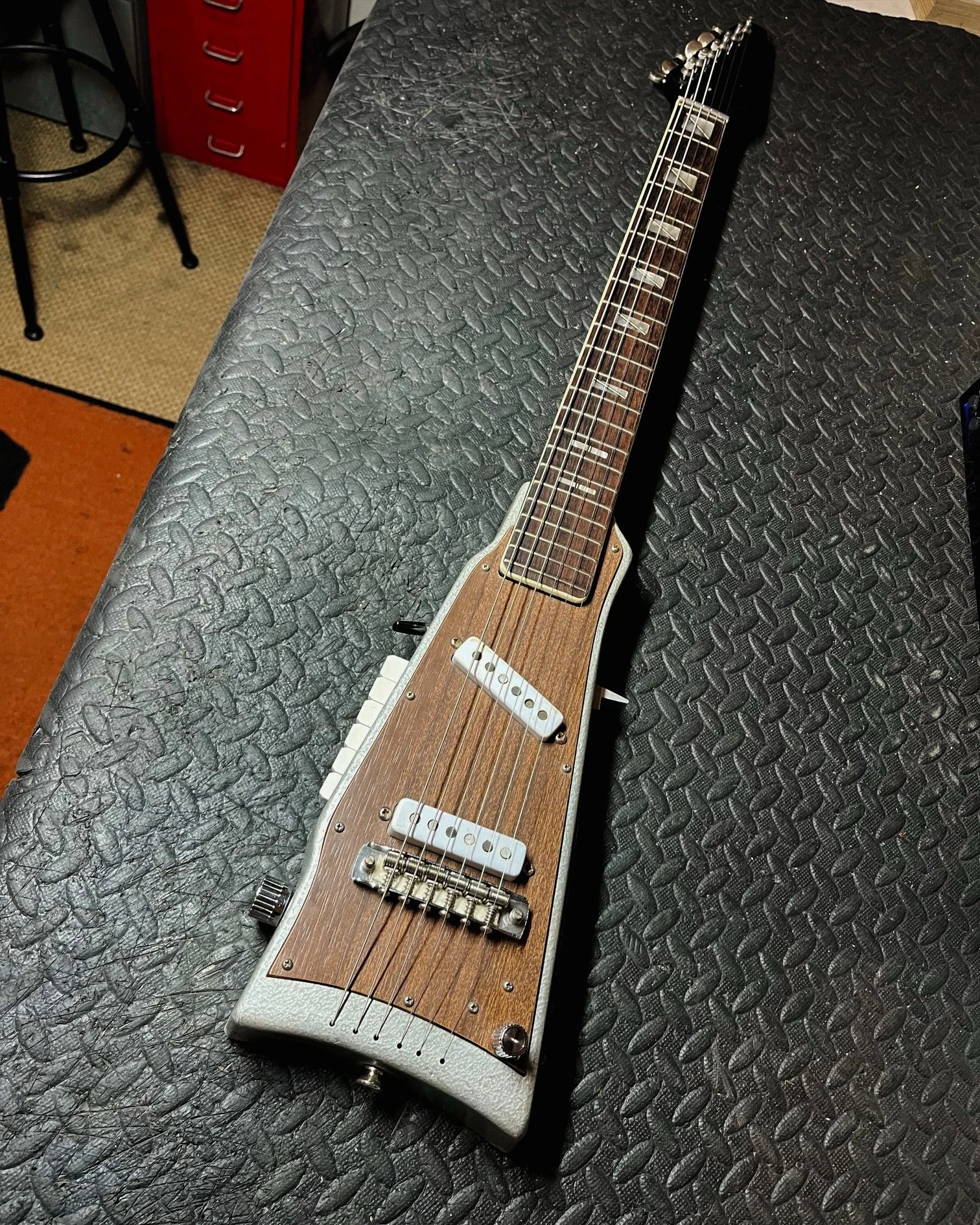 1970 Jennings Rifle Guitar Winchester