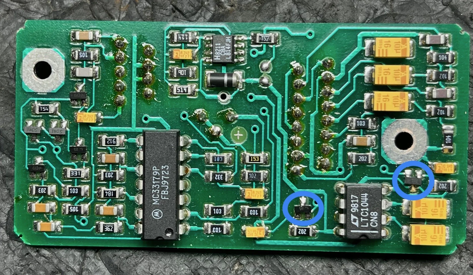 1998 Parker Fly Circuit Board Components