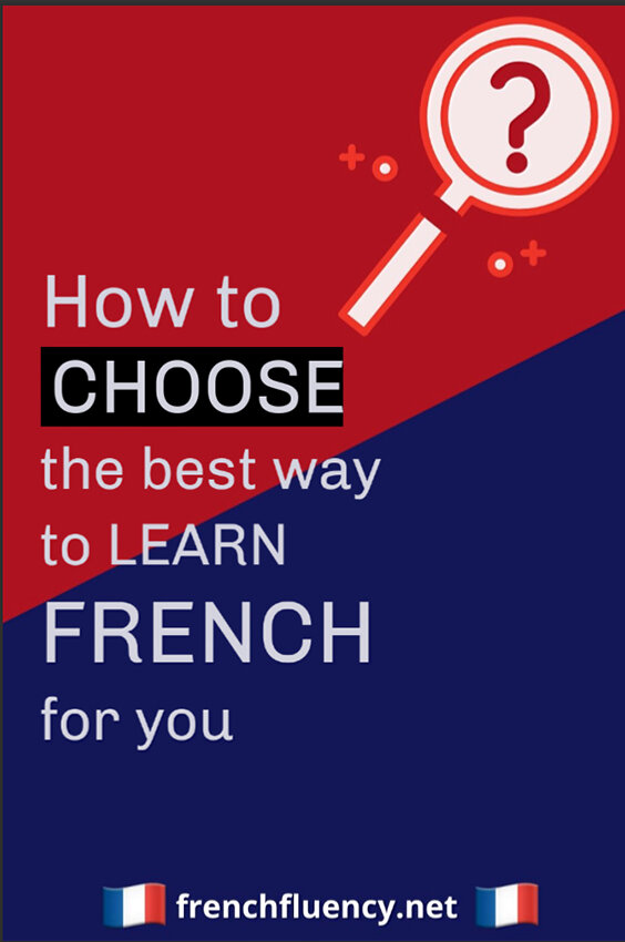 How To Choose The Best Way To Learn French For You French Fluency How To Choose The Best Way To Learn French For You French Fluency