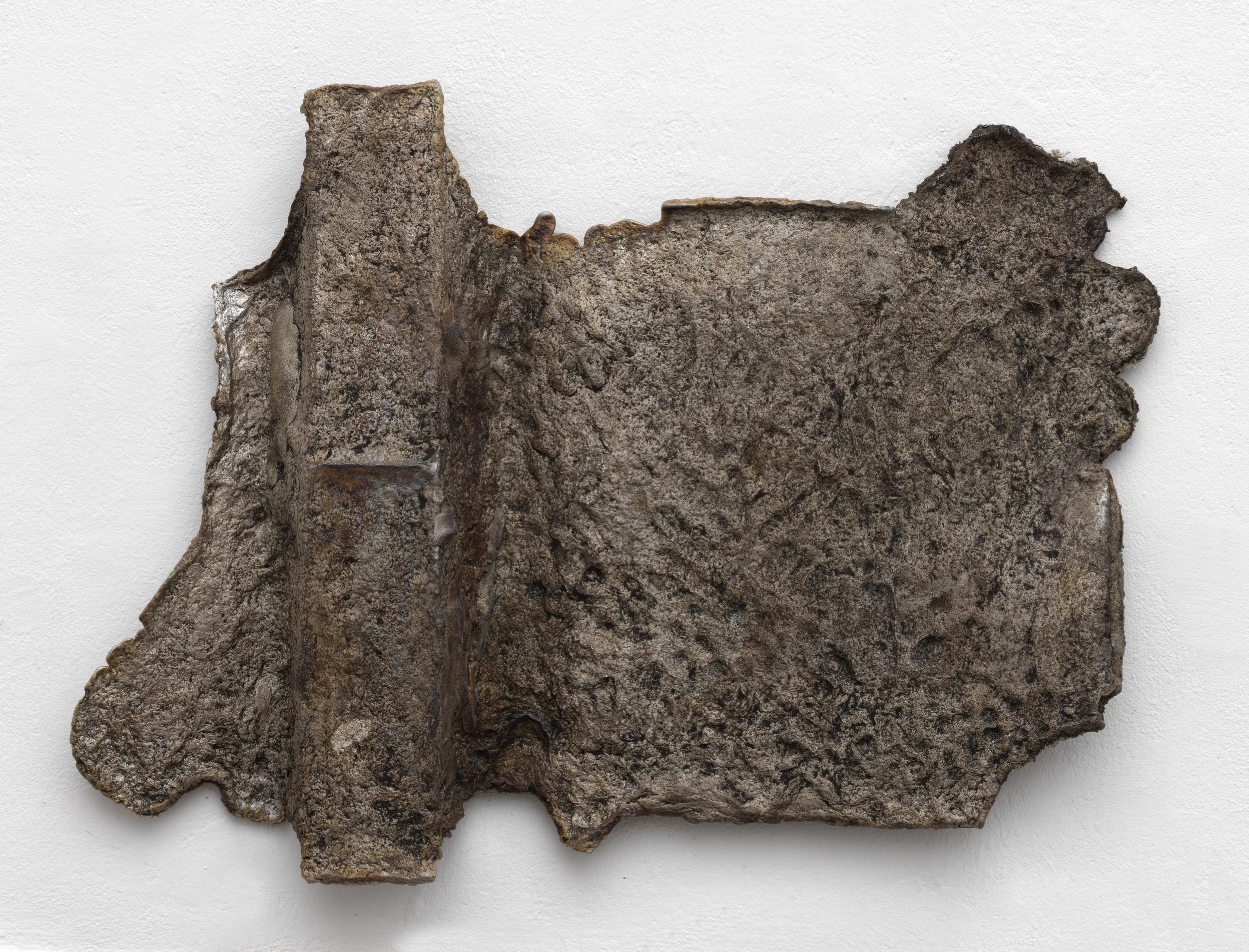 paper, scissors nr. 3, 2019, aluminium, 70x7x52 cm