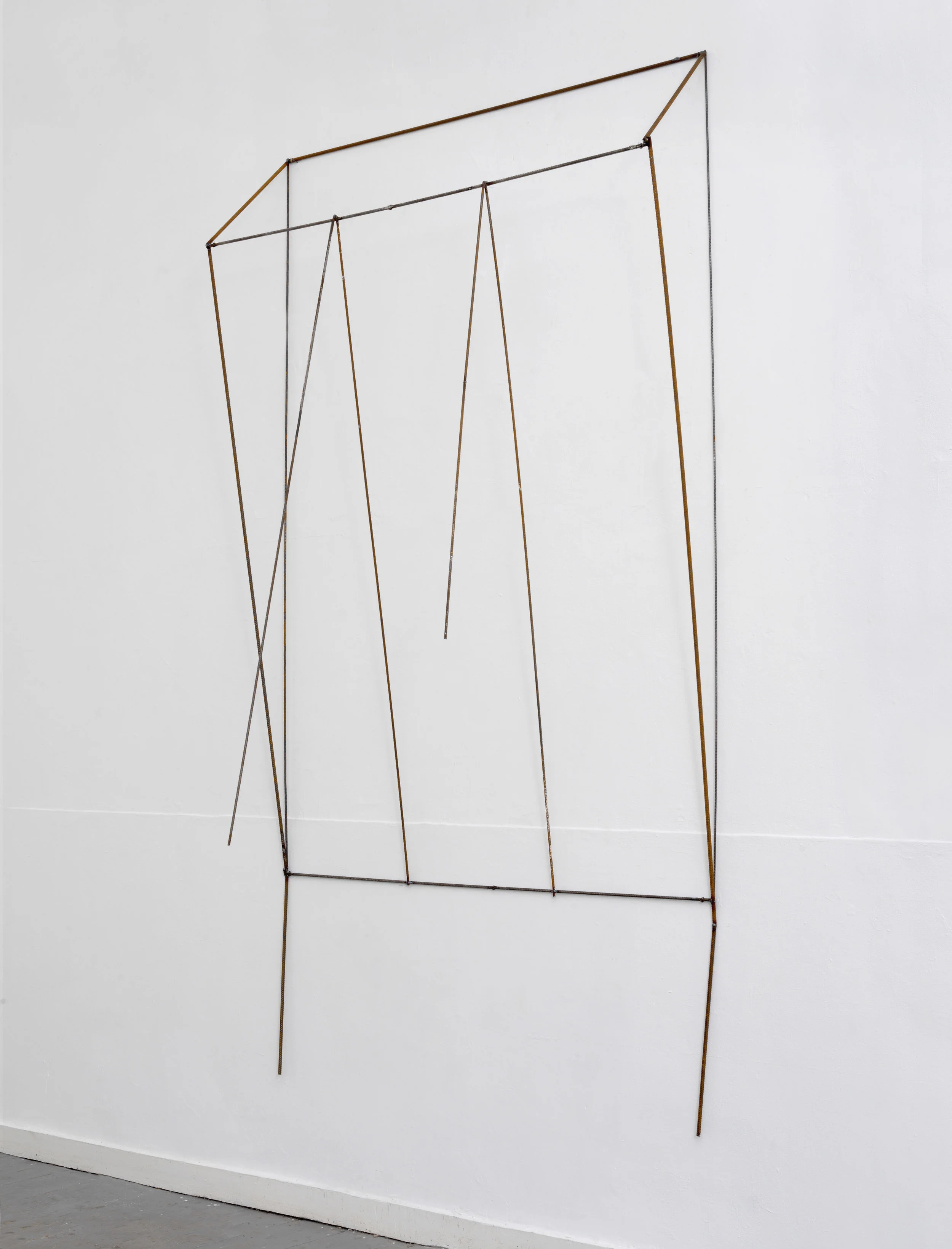 No , 2018, rebar, 180x85x340 cm