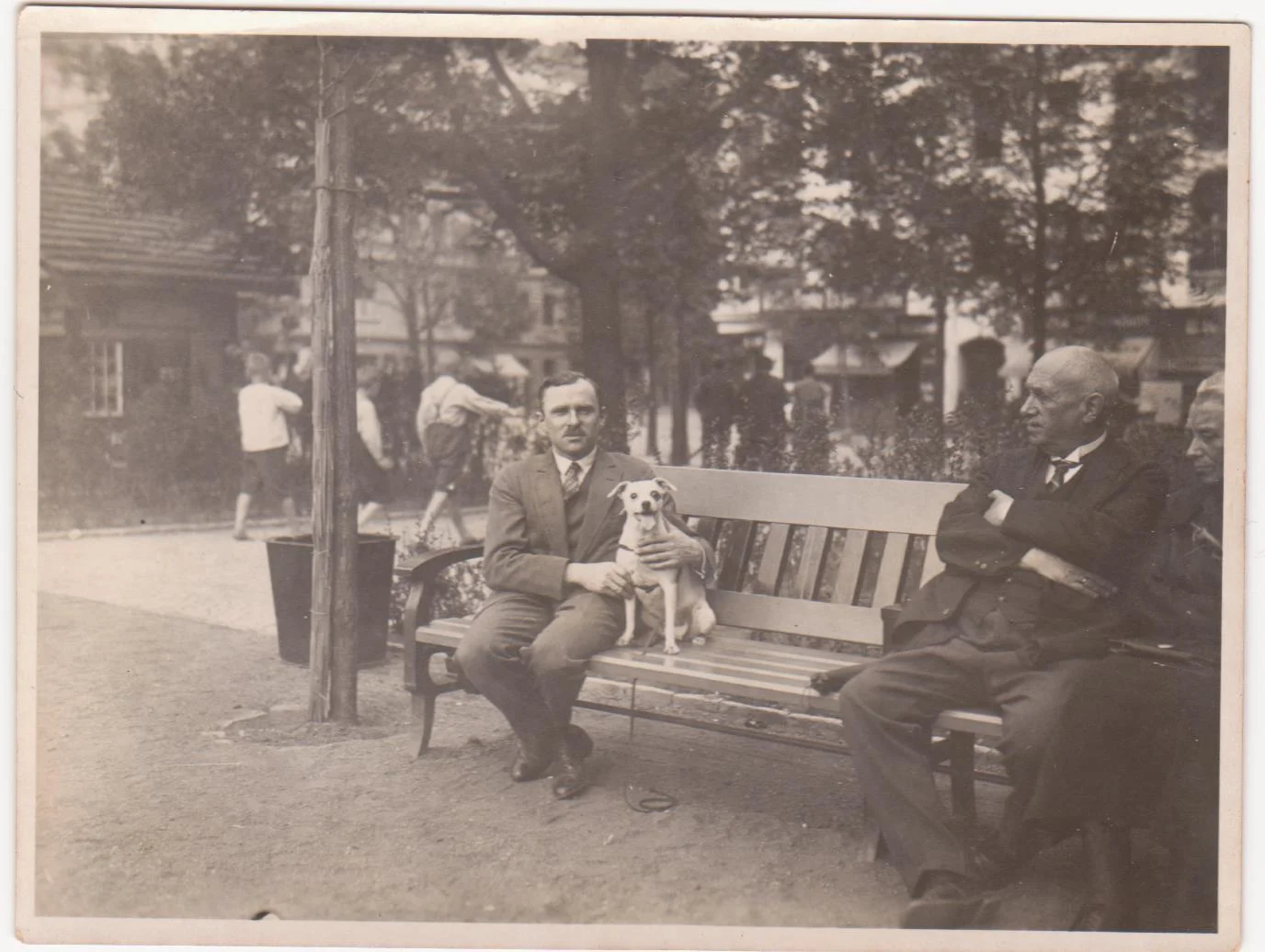 Ludwig's father, Hans Katzenellenbogen, in Berlin in 1930's @Katzenellenbogen family 