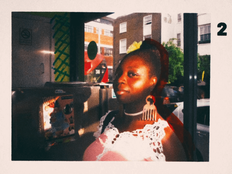 'My sister' | Mixed Media animation by Eno Enefiok