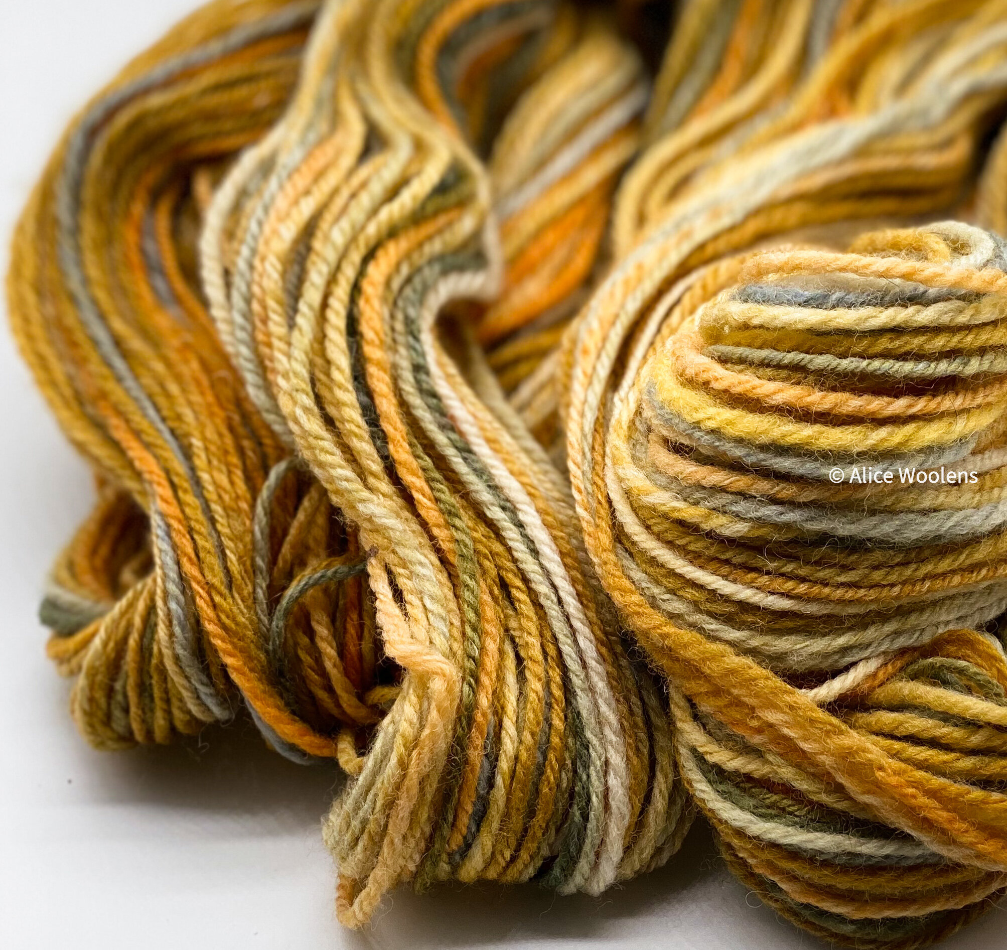 Buddha's Breath - Sportweight Handspun Falkland Yarn