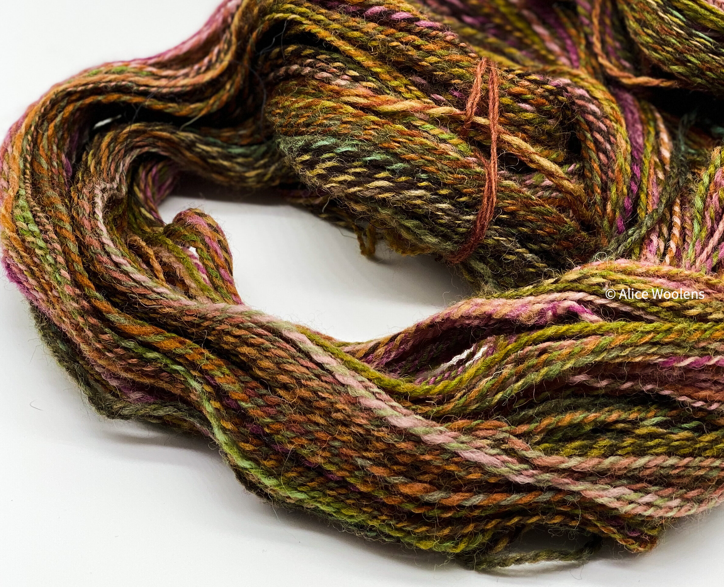 Cuddles - Sportweight Handspun Kent Romney Yarn